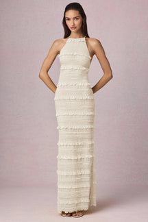 Vestido Longo Costas Aberta Modern Mayra