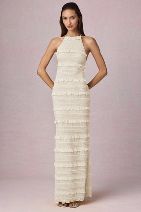 Vestido Longo Costas Aberta Modern Mayra