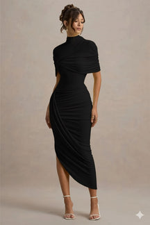 Vestido Longo Assimétrico Modern Lyra