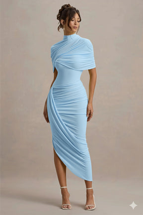 Vestido Longo Assimétrico Modern Lyra