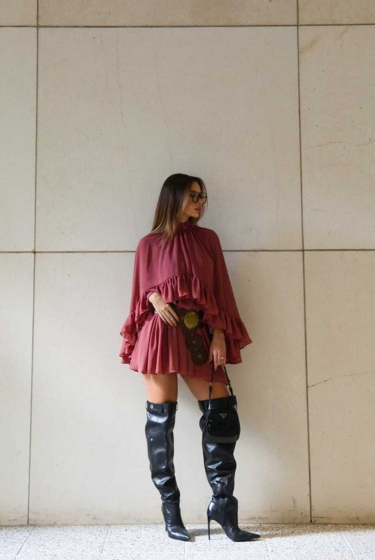 Vestido Boho Chic Modern Scarlet