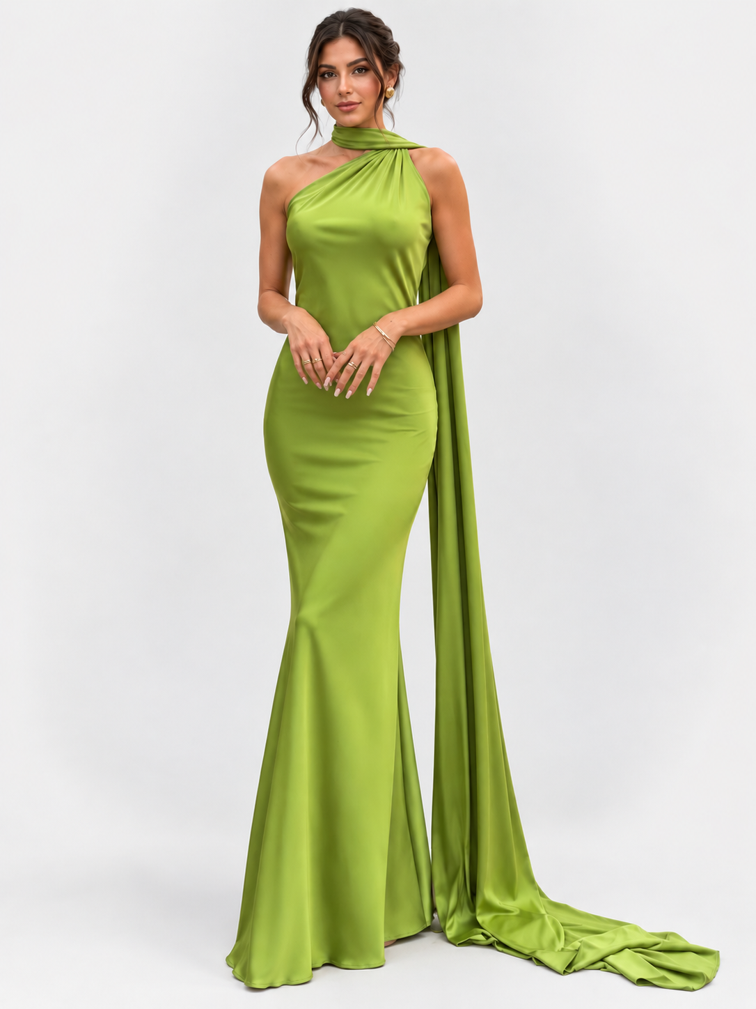 Vestido Longo Decote nas Costas Modern Dominique