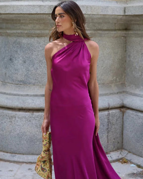 Vestido Longo Decote nas Costas Modern Dominique