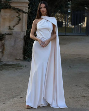 Vestido Longo Decote nas Costas Modern Dominique