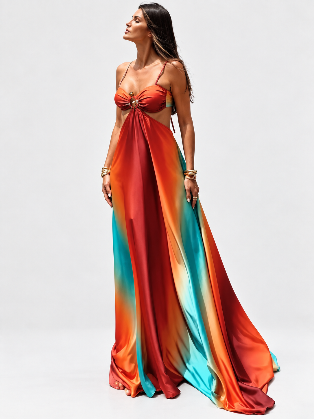 Vestido Longo de Alcinha Modern Lorrany