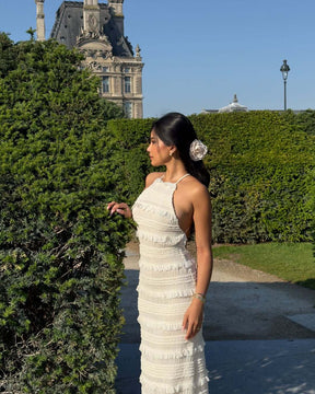 Vestido Longo Costas Aberta Modern Mayra