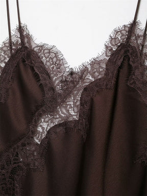 Vestido Curto Cetim Tendência Modern Daily