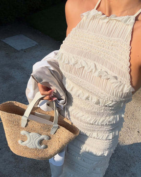 Vestido Longo Costas Aberta Modern Mayra