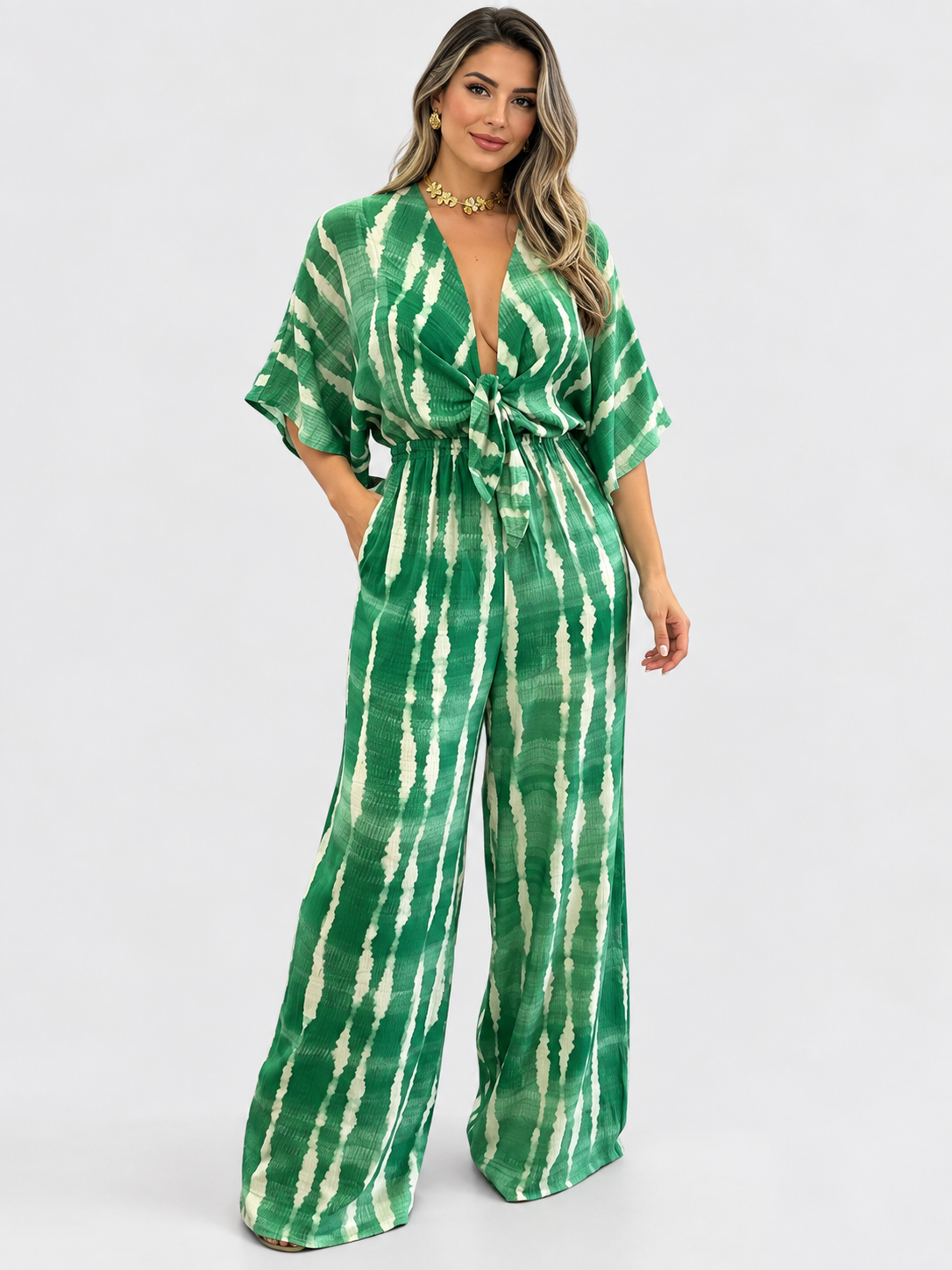 Macacão Longo Casual Modern Laura Soltinho