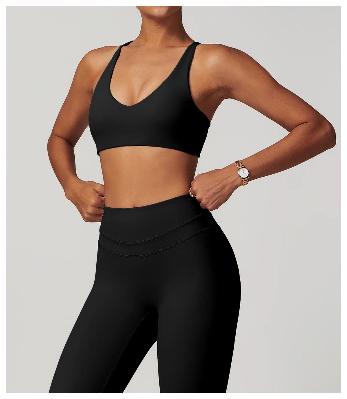 Top Esportivo Push Up sem Costura Modern Lyve
