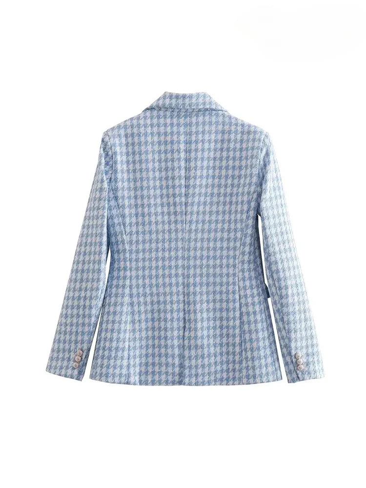 Conjunto Feminino Tweed Pied de Poule Modern Amélie