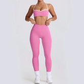 Conjunto Top Push Up e Legging Modeladora Modern Love