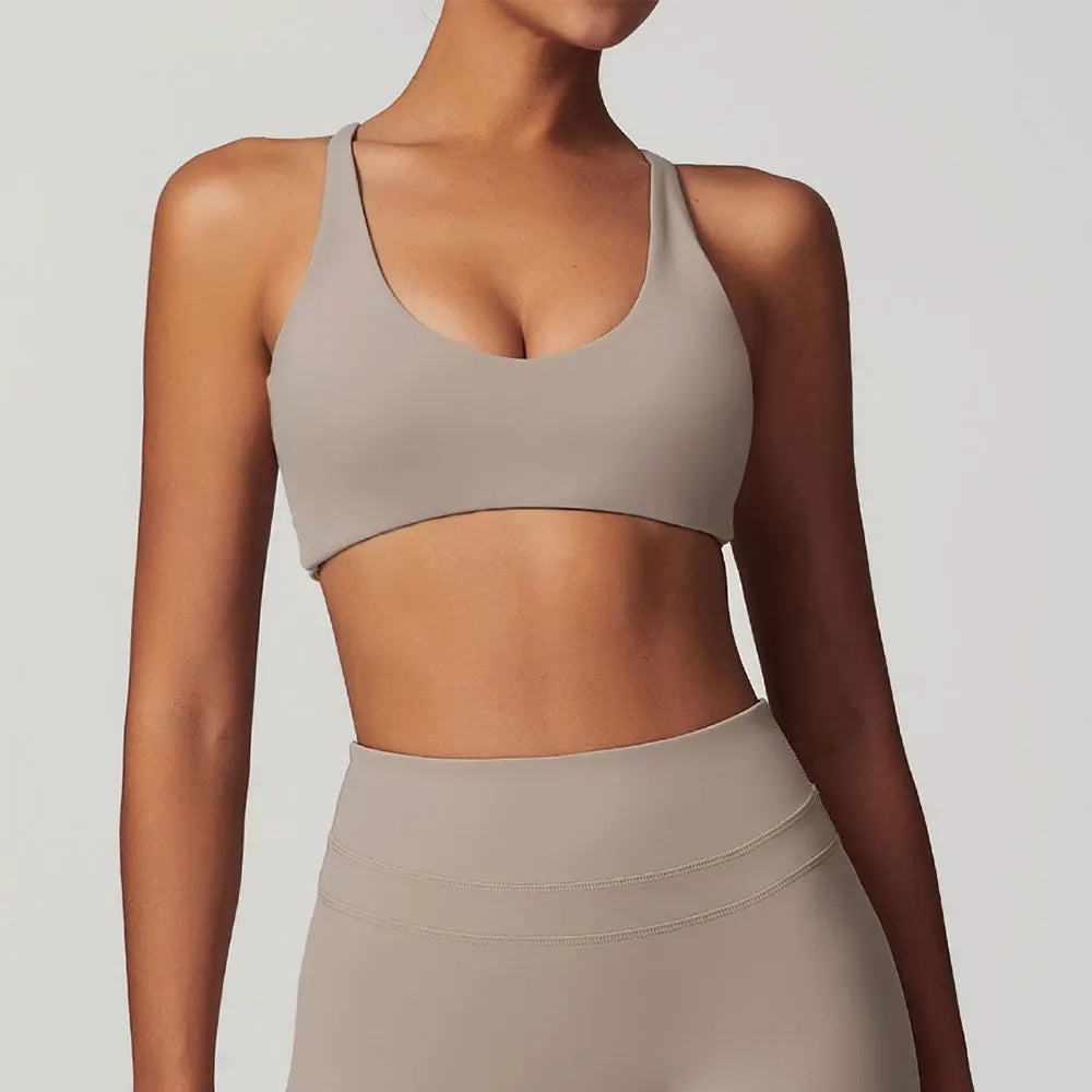 Top Esportivo Push Up sem Costura Modern Lyve