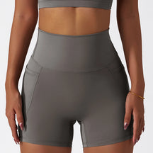 Shorts Cós Alto Alta Elasticidade Modern Gym