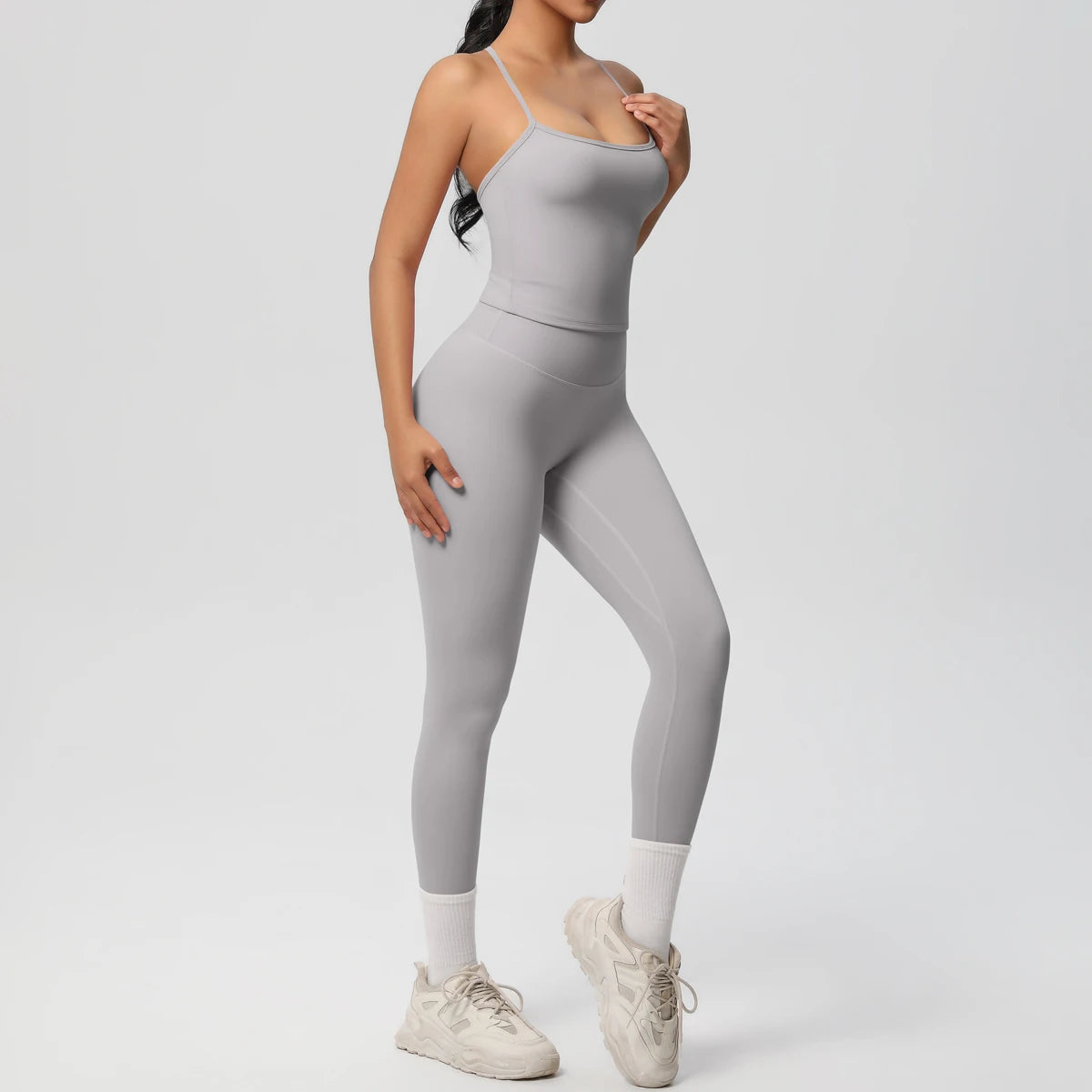 Conjunto Blusa de Alça e Legging Naomi