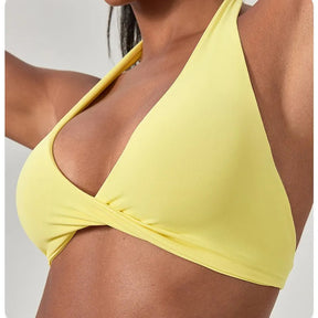 Top Frente Única Push Up Modern Silk