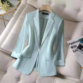 Blazer Feminino Clássico com Detalhe de Brilho Modern Antonieta