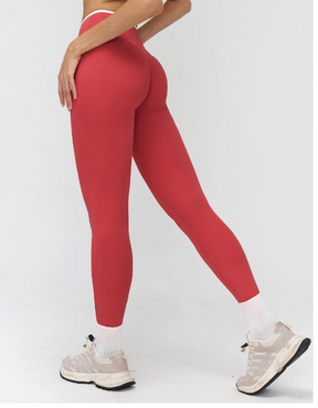 Conjunto Top Push Up com Calça Legging Modeladora Cós V Modern Xtra