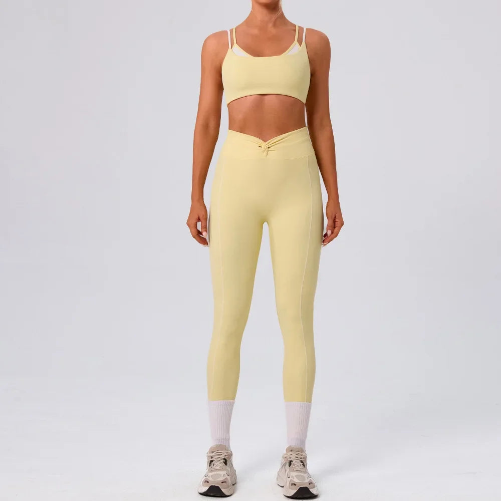 Conjunto Top Push Up e Calça Modeladora Modern Flyer
