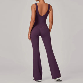 Macacão Longo Flare Modelador Modern Slim