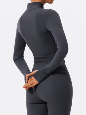 Conjunto Jaqueta Modeladora e Calça Legging Cós Alto Modern Sports