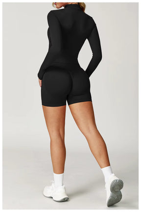 Conjunto Jaqueta e Shorts Push Up Modern Emma