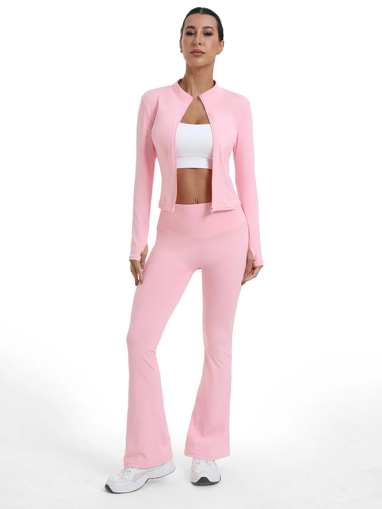 Conjunto Jaqueta e Calça Flare Modern Aysha