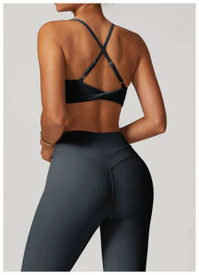 Top Esportivo Push Up sem Costura Modern Lyve