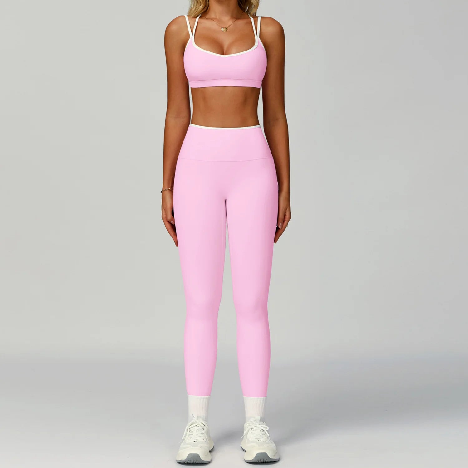 Conjunto Top Push Up e Legging Modern Jholie