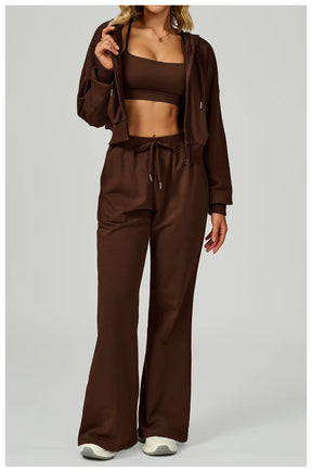 Conjunto Feminino Jaqueta e Calça Moletinho Confort Modern Mulier
