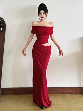 Vestido Longo Ombro a Ombro Modern Briella