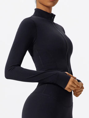 Conjunto Jaqueta Modeladora e Calça Legging Cós Alto Modern Sports