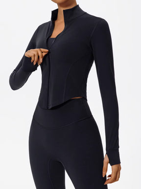Conjunto Jaqueta Modeladora e Calça Legging Cós Alto Modern Sports