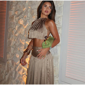 Conjunto Top e Saia Longa Modern Marjorie