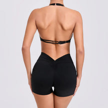 Cojunto Top e Cropped Empina Bumbum Modern Fanny - FITNESS