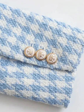 Conjunto Feminino Tweed Pied de Poule Modern Amélie