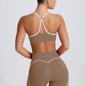 Conjunto Top Push Up e Legging Modeladora Modern Love