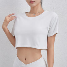 Cropped Meia Manga Modern Confort Max