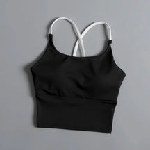 Top Cropped Push Up com Alças Modern Alana