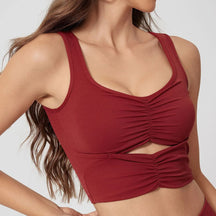 Top Cropped e Calça Flare Modeladora Efeito Push Up Modern Motion