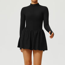 Vestido Esportivo Manga Longa Modelador Modern Female