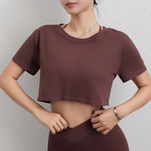 Cropped Meia Manga Modern Confort Max