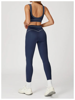 Conjuntp Top Push Up e Calça Legging Modeladora Modern Alô