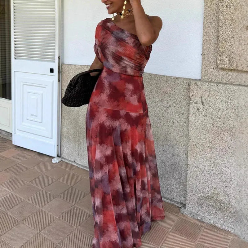 Vestido Longo Ombro Só Modern Bally