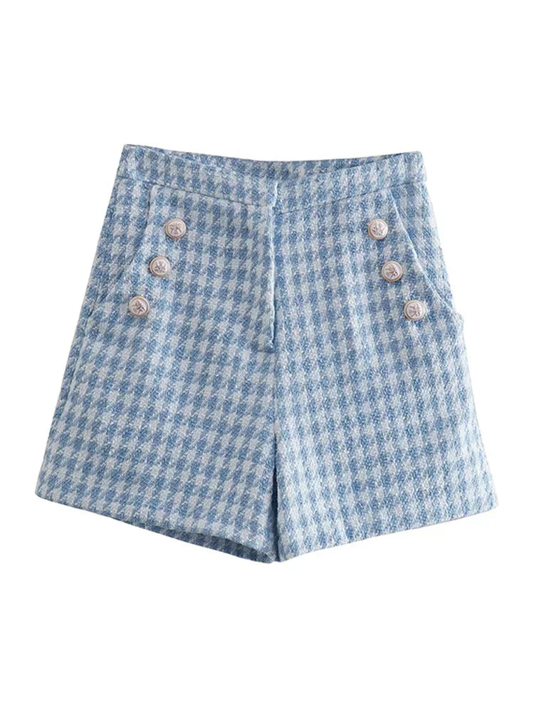 Conjunto Feminino Tweed Pied de Poule Modern Amélie