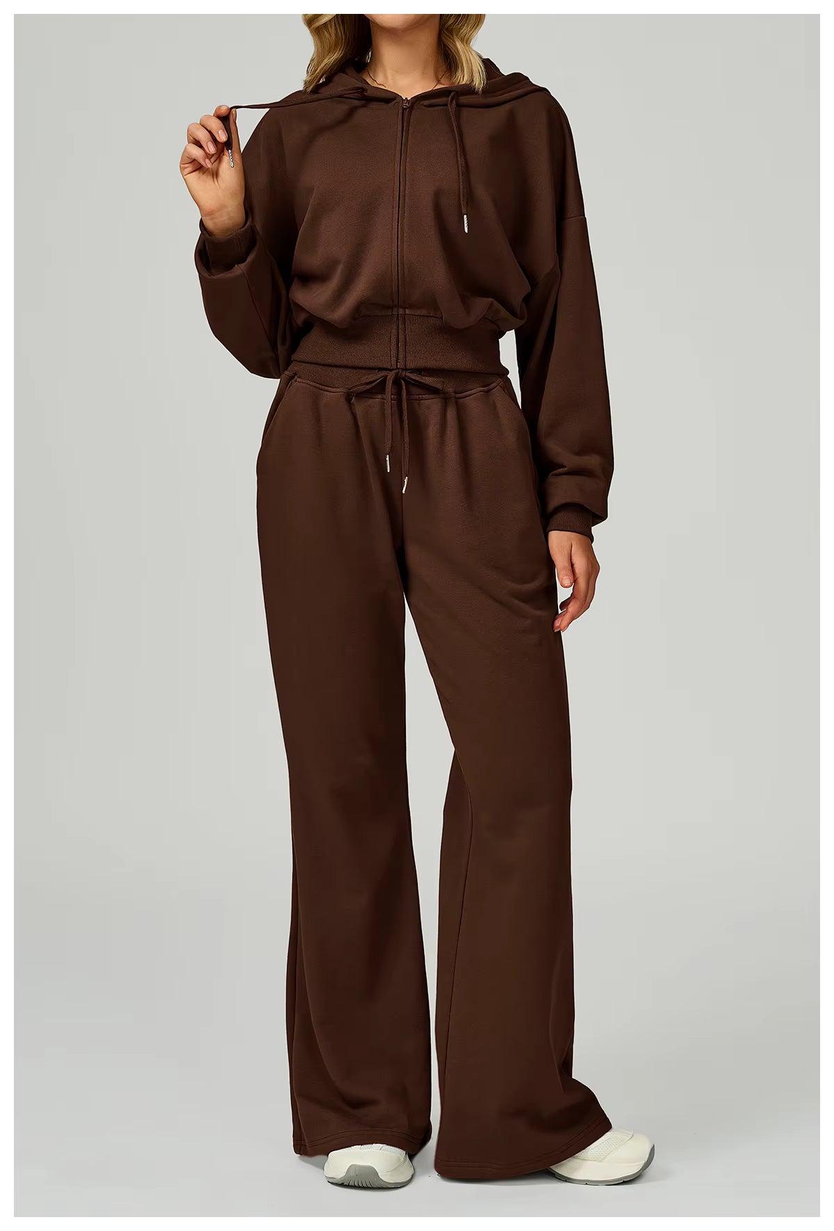 Conjunto Feminino Jaqueta e Calça Moletinho Confort Modern Mulier