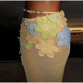 Conjunto Praiano Top e Saia Longa Modern Zalia