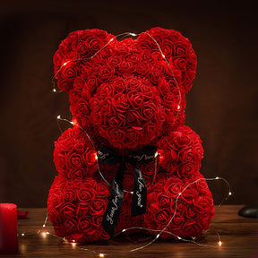 Urso de Rosas Teddy - 520 Rosas