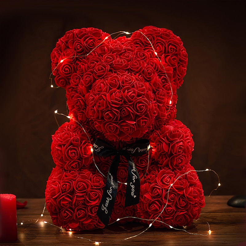 Urso de Rosas Teddy - 520 Rosas