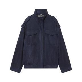 Jaqueta Feminina Oversized Suede Premium Modern Bellagio